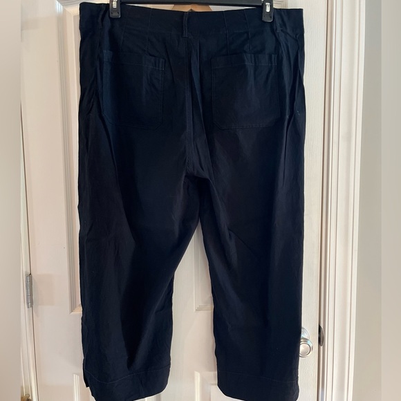 Maeve by Anthropologie Black Collete Womens Pants Size 24W - Picture 8 of 9